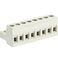 Розеточный разъем, угловой, на кабель, шаг 5,08 мм, 3 полюса, номинальное сечение: 2,5 мм кв., винтовая фиксация провода, 400V, 12А, без маркировки, цвет: серый, серия 8213 B | код 25.340.3353.0 | Wieland