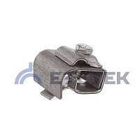 Держатель проводника круглого 8-10 мм для желоба водостока, оцинкованная сталь | код 91081 | ЕЗЕТЕК