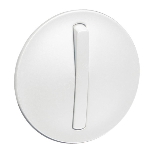 Лицевая панель - Программа Celiane - для контурной подсветки механизмов Кат. № 0 670 01/02/31/32 с тонкой клавишей - белый | код 065003 | Legrand