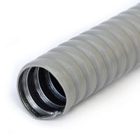 Металлорукав в ПВХ изоляции серый Р3-ЦП-НГ-20 (50м/уп) Промрукав | код PR04.0472 | ПРОМРУКАВ