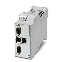 Преобразователь интерфейса GW MODBUS TCP/RTU 2E/2DB9 | код 2702766 | PHOENIX CONTACT