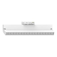 Светильник светодиодный трековый на шинопровод ДПО-18w 4000К 1620Лм поворотный белый | код 51717 | Feron