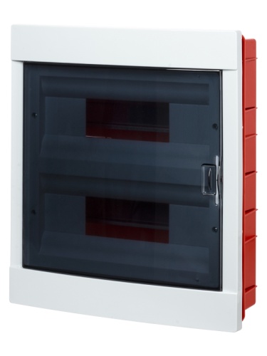 Бокс ЩРВ-ПМ-24 модуля, встраиваемый, АБС-пластик, IP40, Народный | код SQ0921-0007 | TDM НАРОДНЫЙ