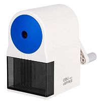 Точилка для карандашей механическая Deli EH502 Uspire 1 отверстие пластик белый | код 1480780 | DELI