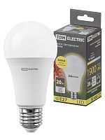 Лампа светодиодная А60 20 Вт, 230 В, 3000 К, E27 TDM | код SQ0340-0493 | TDM