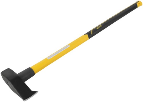 Топор-колун кованый фиберглассовая длинная ручка 900мм 2700 гр. FIT 46183 фото 2