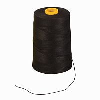 Нить лавсановая для прошивки документов, ЧЕРНАЯ, диаметр 1 мм, длина 1000 м, ЛШ 210ч, BRAUBERG, 603771 | код 603771 | BRAUBERG