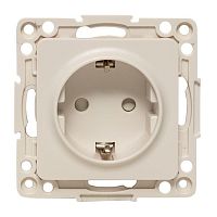 Стокгольм Механизм Розетки 1-местной с/з 16А в/к белый с защ, штор, PROxima | код EYR16-028-20 | EKF