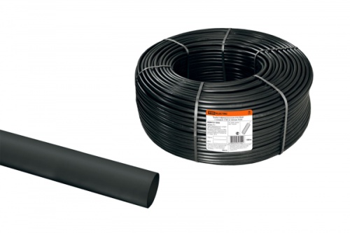 Труба гладкая техническая ПНД d 20(с) черная TDM | код SQ0413-0120 | TDM