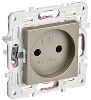 SKANDY Роз. без з/к/ш 10А SK-R02Sh шамп. IEK | код SK-R10-10-K37 | IEK