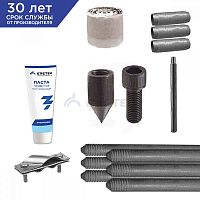 Комплект заземления ZN – 9 (9 метров, 16 мм, 6 х 1500 мм) | код 60305 | ЕЗЕТЕК