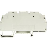 Трансформаторная клемма, тип фиксации провода: винтовой, номинальное сечение: 6 мм кв., 32A, 400V, ширина: 8 мм, цвет: серый, тип монтажа: DIN 35 | код 56.106.0553.0 | Wieland