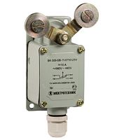 Выключатель концевой ВК-300-БВ-11-67У2-21, V-образный рычаг с роликом на каждом плече, с сальником, ход вправо, cамовозврат, ступень 2- 51мм, IP67 (ЭТ) | код ET511646 | Электротехник