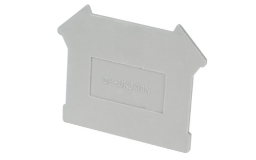 Заглушка- разделитель групп для клемм D-UK 2.5 серый HLT | код 081-24-081 | HLT Заглушка- разделитель групп для клемм D-UK 2.5 серый HLT | код 081-24-081 | HLT