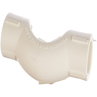 Обвод раструбный 25 полипропиленовый PPR белый | код PA16118P | PRO AQUA