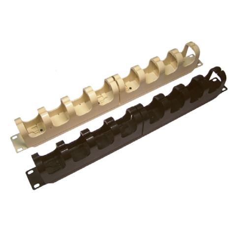 Органайзер для 110-го кросса 19 1U, белый | код LAN-RS110-ORG-WH | LANMASTER