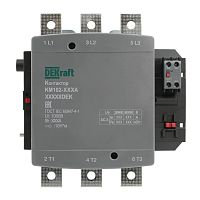 Контактор 500А 110В_АС АС3_ АС4 1НО+1НЗ КМ-102 | код 21969DEK | DEKraft