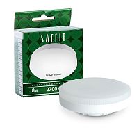 Лампа светодиодная 8Вт 230В GX53 2700К SBGX5308 SAFFIT 55185