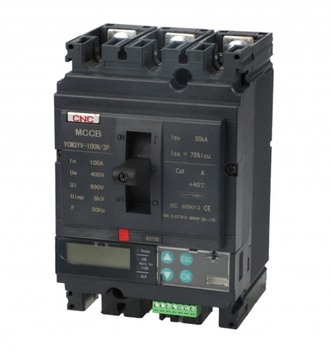 Выключатель в литом корпусе YCM3 YP 400N 3P 400А 50кА | код B05007 | CNC Выключатель в литом корпусе YCM3 YP 400N 3P 400А 50кА | код B05007 | CNC