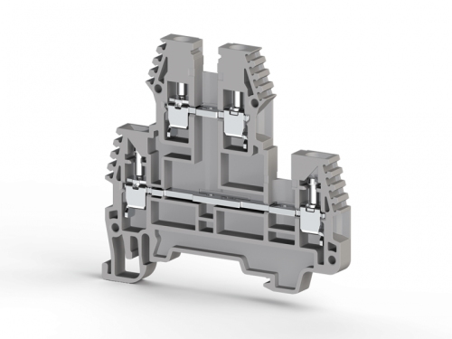 317 103, Клеммник 2-х ярусный, 2,5мм.кв. (желтый), PIK2,5N | код 0.0.0.3.17103 | KLEMSAN 317 103, Клеммник 2-х ярусный, 2,5мм.кв. (желтый), PIK2,5N | код 0.0.0.3.17103 | KLEMSAN