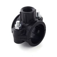 Седелка PN16 d32х1/2дюйм для ПЭ труб | код 11573 | RTP