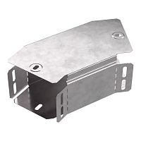 Угол горизонтальный 45 градусов с крышкой Стандарт 100х80 Промрукав | код PR16.0424 | ПРОМРУКАВ