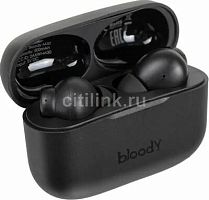 Гарнитура вкладыши A4Tech Bloody M30 черный беспроводные bluetooth в ушной раковине (M30 (BLACK)) | код 1449805 | A4TECH