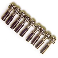 PM90/2, 2-х полюсная собранная перемычка | код ZPM902 | DKC