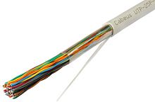 Cabeus UTP-25P-Cat.3-IN Кабель витая пара UTP (U/UTP), категория 3, 25 пар (24 AWG), одножильный (solid), PVC нг(А)-LS | код 7279c | Cabeus