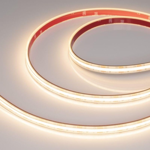 Лента светодиодная COB-PS-X560-12mm 24V Warm 3000К 9.6Вт/м IP67 герметичная (уп.10м) Arlight 048909 Лента светодиодная COB-PS-X560-12mm 24V Warm 3000К 9.6Вт/м IP67 герметичная (уп.10м) Arlight 048909