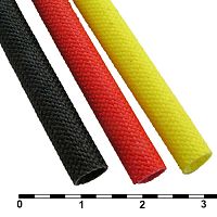 Силиконовая трубка RUICHI ТКСП Ф6.0 жёлтая 1200V, армированная | код 81413 | Ruichi