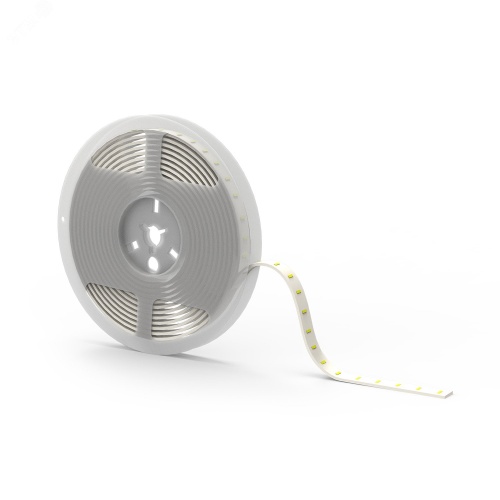 Лента светодиодная LED 5050/60-SMD 14,4 Вт/м 510 Лм/м 6000К холодный IP20 12 В DC 8 мм (катушка 5 м ZIP bag) Elementary | код 355000314 | GAUSS
