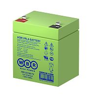 Аккумулятор 12В 5.6А.ч | код HR1221W F2 WBR | WBR