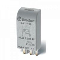 Модуль индикации, зеленый LED, 28...60В AC/DC | код 9980006059 | FINDER