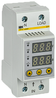 Реле напряжения и тока РНТ-д однофазное 36мм 25А IEK | код IVC21-1-25 | IEK