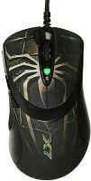 Мышь A4Tech Oscar Editor XL-747H коричневый/рисунок лазерная (3600dpi) USB2.0 (6but) | код 624586 | A4TECH