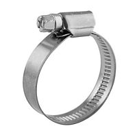 Хомут червячный 110-130/12-0,8мм, нержавеющая сталь W2, (10 шт/уп) REXANT | код 07-0711-12 | REXANT