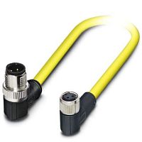 Кабель для датчика / исполнительного элемента SAC-3P-M12MR/ 0,5-542/M8FR BK | код 1406308 | PHOENIX CONTACT