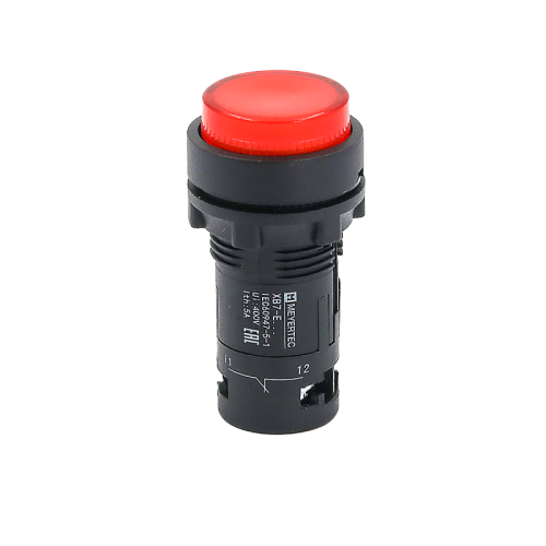 Кнопка красная выступающая с подсветкой, 1NС, 24V AC/DC, IP54, пластик MTB7-EW34621 | код 132723 | MEYERTEC