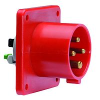 Вилка встраивыаемая 32А 4р 400v IP44 QC | код 28012 | Bals