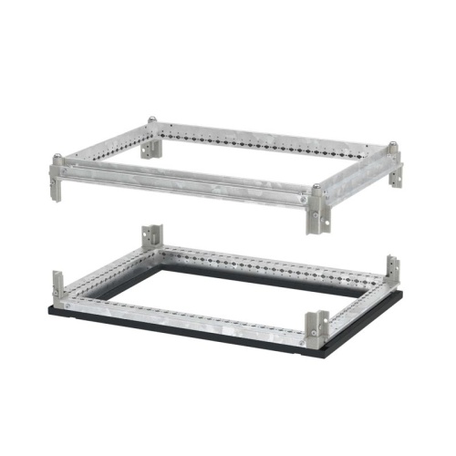 Рамы крыши и дна для шкафов CQE N оцинкованные черные RAL9005 ШхГ 1000x400 мм | код R5NGTB104B | DKC