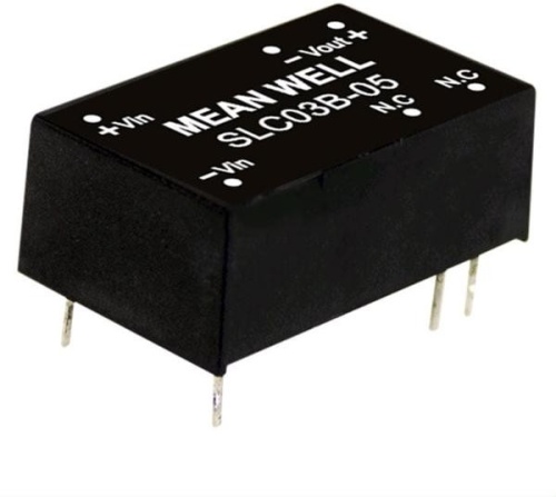 Источник питания DC-DC, 3 Вт, вход 18…36В, выход 12В/250мА, изоляция 1500В DC, DIP16 22.1х13.8х8.55мм, -40...+85С | код SLC03B-12 | MeanWell