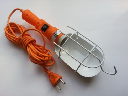 Светильник ЛСУ-1 60вт 5м переносной с решеткой | код. 22011 | Переноска Светильник ЛСУ-1 60вт 5м переносной с решеткой | код. 22011 | Переноска