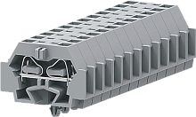 242311 Клемма TB проходная 1-1 с бок. подключ. с защелк. ножками, сер., шт | код 242311 | SUPU