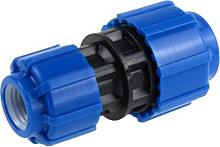 Муфта ПНД компрессионная 25 х 20 переходная | код 50022520 | Политэк