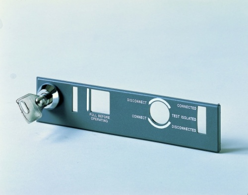 Блокировка положения выключателя в фикс. части Emax E1/6 с ключем N20008 или навесной замок D=6mm | код. 1SDA064510R1 | ABB 