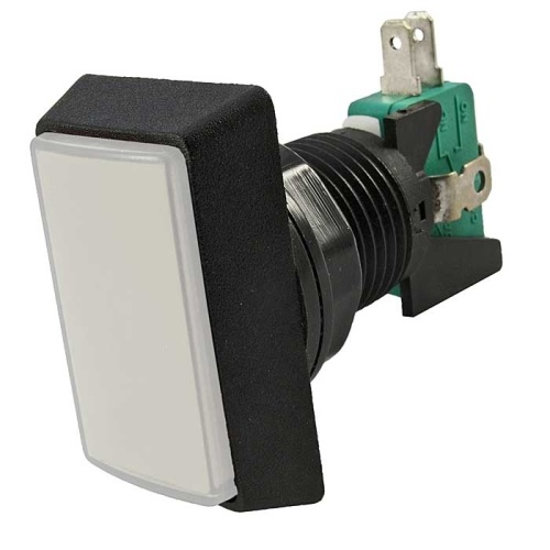 Кнопка GMSI прямоугольная RUICHI 3B-R с LED подсветкой 12 В, 5 А, 30 мОм, 250 В, no-nc+nc-no, белая | код 79595 | Ruichi Кнопка GMSI прямоугольная RUICHI 3B-R с LED подсветкой 12 В, 5 А, 30 мОм, 250 В, no-nc+nc-no, белая | код 79595 | Ruichi