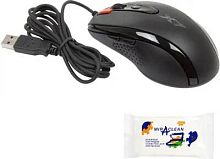 Мышь A4Tech X-710BK черный оптическая (2000dpi) USB (7but) | код 94397 | A4TECH