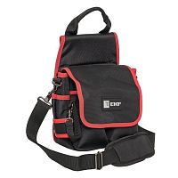 Сумка монтажника поясная с крышкой и ремнем С-14 Professional | код C-14 | EKF