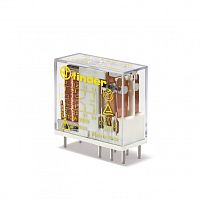 Электромеханическое реле безопасности (реле с принудительным управлением контактами), монтаж на печатную плату или в розетку, выводы с шагом 5мм, 2CO 8A, контакты AgNi, катушка 60В DC, степень защиты RTII, упаковка 1шт. | код 501290601000PAS (0) Бре